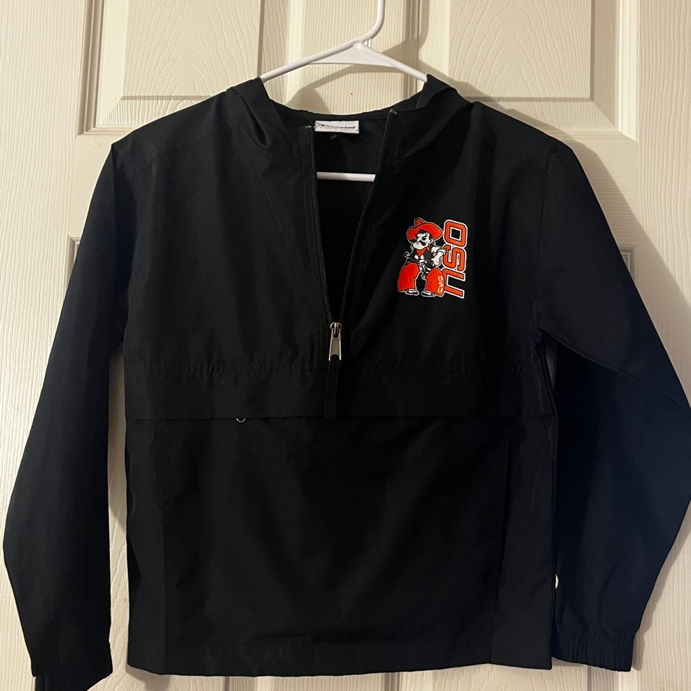 Champion Kids Black Jacket with OSU Cowboys Logo